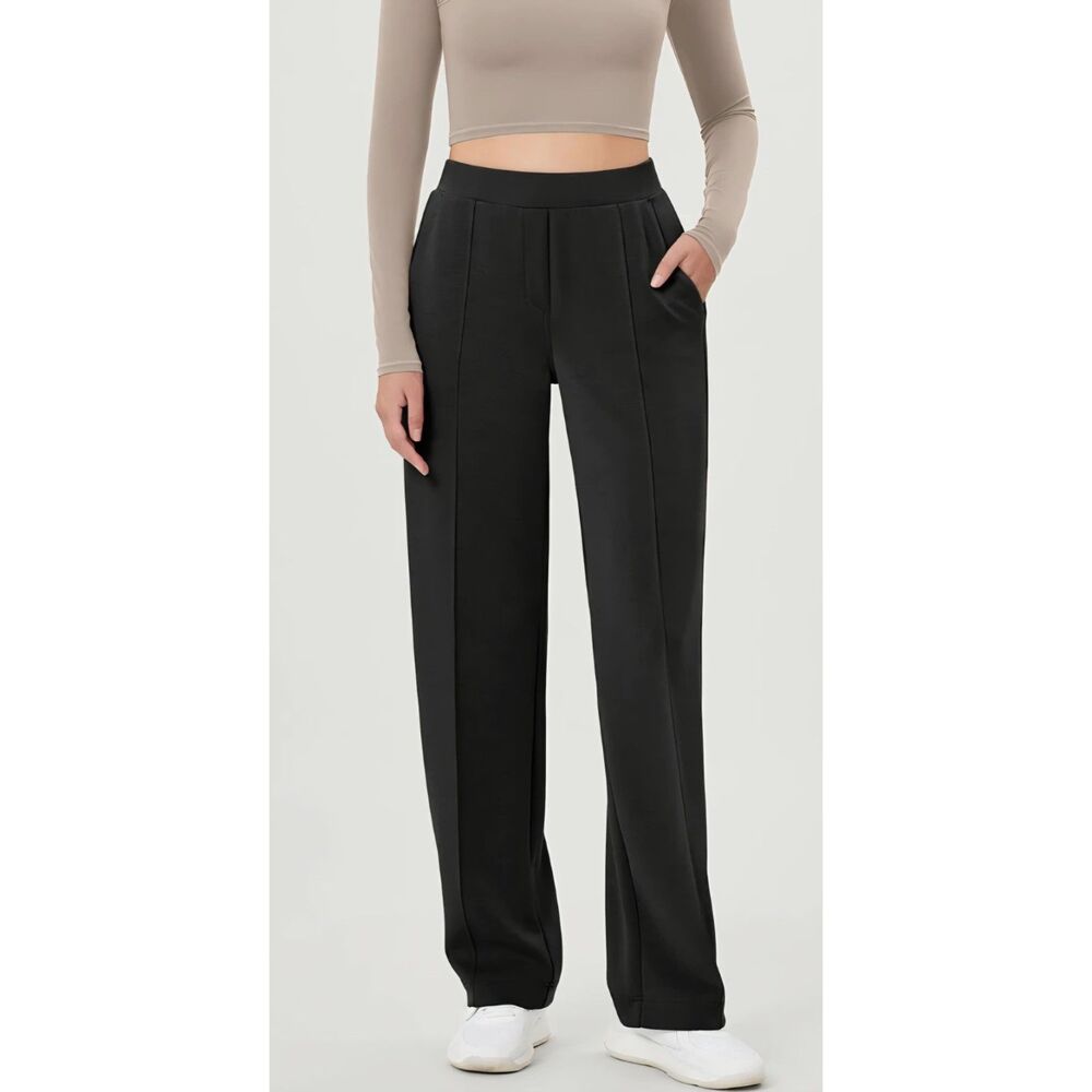 NWT Ododos 29" Modal Soft Classic Mid Rise Pants with Pockets